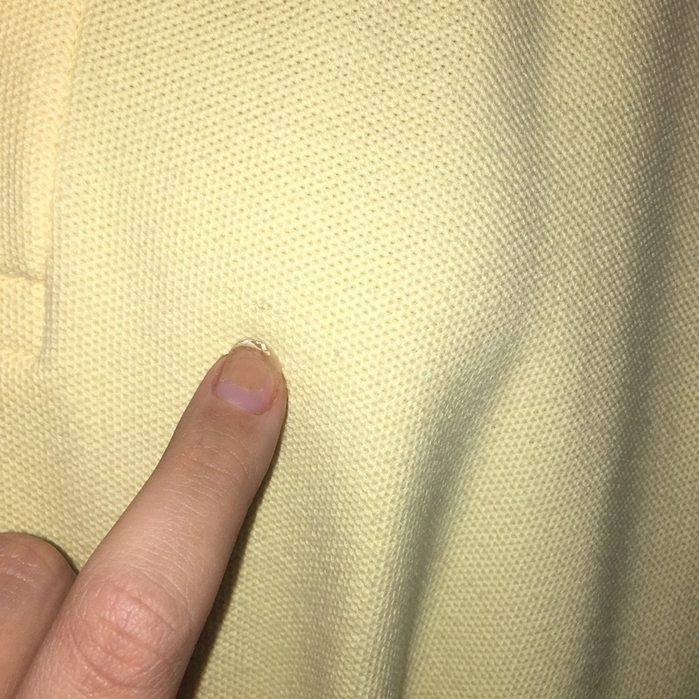 Yellow Solid Polo - image 3